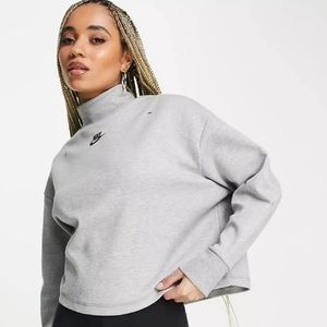 Nike Tech Fleece Turtleneck Sweatshirt Grey XS